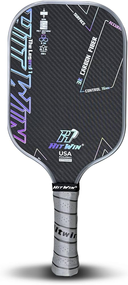 Amazon.co.jp: ピックルボールパドル、USAPA承認の3K-T700未加工